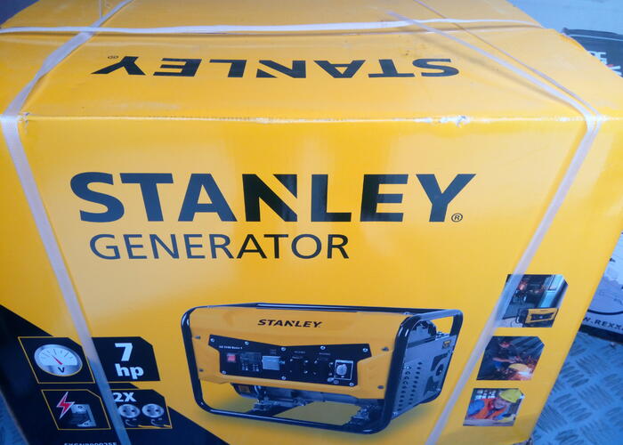 Grajewo ogłoszenia: Sprzedam nowy agregat prądotwórczy STANLEY 2,9kw.1-fazowy nowy...