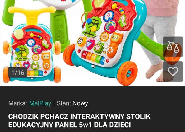 Grajewo ogłoszenia: Sprzedam 5w1 cena 60zl.